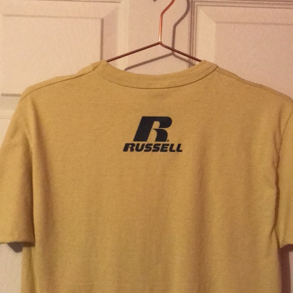 Georgia Tech Yellowjackets Basketball Yellow T-Shirt Men’s Small S - Picture 7 of 12